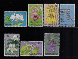 BARBADOS  1974   SCOTT#396,400-402,404-406  USED - Barbados (1966-...)