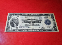 1918 USA $1 DOLLAR *FRN NEW YORK NOTE* UNITED STATES BANKNOTE VF++ BILLETE USA COMPRA MULTIPLE CONSULTAR - Federal Reserve Notes (1914-1918)