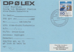 Georg Von Neumayer Station Antarctica QSL Card DPOLEX Unused Ca Polarstern 13.03.1983 (CO174B) - Amateurfunk