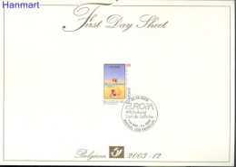 Belgium 2003 Mi 3232 FDC  (FDS ZE3 BLG3232) - 2003