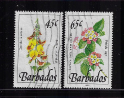 BARBADOS  1989  SCOTT#759,762  USED - Barbados (1966-...)