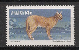 SWA / SOUTH WEST AFRICA - 1986 -  N°YT. 544 - Caracal - Neuf Luxe ** / MNH / Postfrisch - Felini