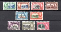 Trinidad & Tobago 1938 Old Set Definitives King George VI Stamps MLH - Trinidad & Tobago (...-1961)