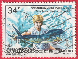 N° Yvert & Tellier PA202 - Nelle Calédonie Et Dépendances (1980) (Oblitéré) - Poissons De Mer (Coryphaena Hipurnus .(2) - Used Stamps