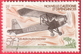 N° Yvert & Tellier PA221 - Nelle Calédonie Et Dépendances (1982) (Oblitéré) - Ailes Calédoniennes (Le Cagou) (1) - Used Stamps