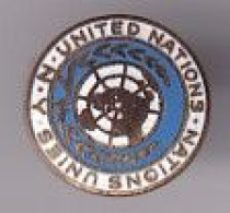 Broche Pins UNITED NATIONS UNIES   N V - Andere & Zonder Classificatie