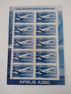 FRANCE POSTE AERIENNE 2006 - AIRBUS A380 MINI FEUILLE F69 F 69 SOUS EMBALLAGE D'ORIGINE - 1960-.... Nuovi