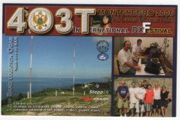 AK 221331 QSL - Montenegro 2006 - Amateurfunk