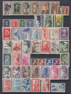 ALGERIE -  N°  282 à 328  *   - Cote : 165 € - Unused Stamps