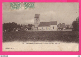 CPA (Réf: Z 4491) (90 TERRITOIRE DE BELFORT) Frontière D'Alsace Et De Suisse COURTELEVANT Et L'Église - Autres & Non Classés