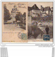 2 Cpa  ( Dep  64  )   SALIES De BEARN    époque 1905 - Salies De Bearn