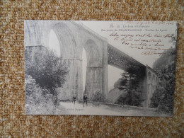 KB12/1197-Environs De Champagnole Viaduc De Syam Cyclistes 190? - Otros & Sin Clasificación