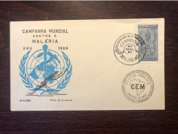 BRAZIL FDC 1962 YEAR MALARIA HEALTH MEDICINE - FDC