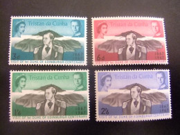 51 TRISTAN DA CUNHA 1967 / CENTENARIO VISITA Del PRINCIPE ALFRED / YVERT 109 / 112 MNH - Tristan Da Cunha