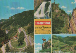 28464 - Höllentalklamm - Mit Hirschdenkmal - 1977 - Höllental