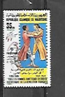 TIMBRE OBLITERE DE MAURITANIE DE 1989 N° MICHEL 955 - Mauritanië (1960-...)