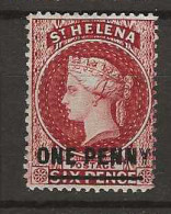 1884 MNG Saint Helena Mi 14 - Saint Helena Island