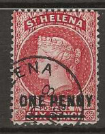 1884 USED Saint Helena Mi 14 - Saint Helena Island