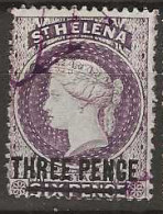 1884 USED Saint Helena Mi 17 (remainder) - Saint Helena Island