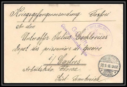 Lettre 1 2838 Prisonniers De Guerre Kriegsgefangenen War 1914/1918 Censuré Sulzbach P Castres Tarn 1915 - WW I