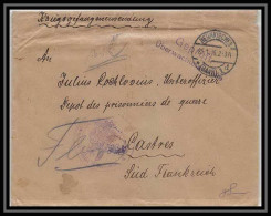 Lettre 1 2828 Prisonniers De Guerre Kriegsgefangenen War 1914/1918 Censuré Neunkirchen Pour Castres Tarn 1916 - WW I