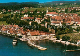 72798774 Meersburg Bodensee Hafen Faehre Fliegeraufnahme Meersburg - Meersburg