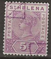 1890 USED Saint Helena Mi 26 Remainder - Saint Helena Island