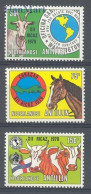 Netherlands Antilles 1979 Mi 385-387 MNH  (ZS2 DTA385-387) - Horses