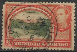 TRINIDAD-ET-TOBAGO - Queens Park - 1938 - Y&T 143 - 8 Cents - Timbre Oblitéré - Trinidad En Tobago (1962-...)