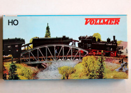 VOLLMER HO 2510 B, PONT METALLIQUE DROIT DECOR FERROVIAIRE MINIATURE TRAIN, NEUF! MODELISME (1506.79) - Decoración