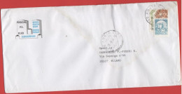 ITALIA - Storia Postale Repubblica - 2002 - 0,77€ Donne Nell'Arte (Isolato) - Lettera - Pascal P.I. Elio - Viaggiata Da - 2001-10: Marcophilia