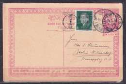 TURKEY. 1936/Mardin, Twenty-Paras PS Card/overDue. - Covers & Documents