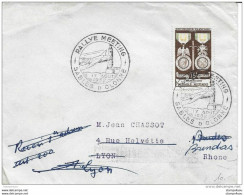 64 - 10-  Enveloppe Avec Oblit Spéciale "Rallye Meeting Sables D'Olonne 1952 " - Commemorative Postmarks