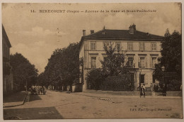 MIRECOURT (88 Vosges) - Avenue De La Gare Et Sous Préfecture  - Mirecourt