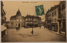 ANGOULEME (16 Charente) - Place Marengo - Caisse D'Epargne , Commerces : Librairie / Félix Potin ... - Angouleme