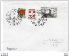 64 - 16 -  Enveloppe Avec Oblit Spéciale "Foire Velay Auvergne 1951" - Commemorative Postmarks