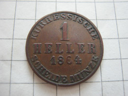 Hessen Kassel 1 Heller 1864 - Petites Monnaies & Autres Subdivisions