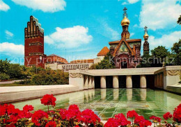 72805078 Russische Kapelle Kirche Darmstadt Hochzeitsturm  Gebaeude - Andere & Zonder Classificatie