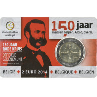 Belgique, 2 Euro, 150 Ans De La Croix Rouge, 2014, Royal Belgium Mint, Coin - België