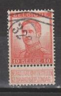 COB 123 Oblitération Cachet Facteur 326 - 1912 Pellens