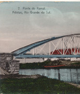 Ponts Do Ramal - PELOTAS - Rio G.do Sulo 1913?Exchange Member: KOSMOPOLIT No.11098+WELT ALL No.5001 Sent To Allemanta - Porto Alegre