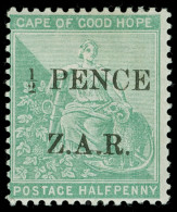 * Cape Of Good Hope / Vryburg - Lot No. 324 - Capo Di Buona Speranza (1853-1904)