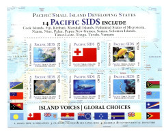 Tonga 2014, Small Island, Flags, Fishes, Wave, BF - Tonga (1970-...)