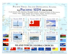 Tonga 2014, Small Island, Flags, Sailing Ship, Boats, BF - Tonga (1970-...)