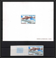 France PA Poste Aerienne Aviation N°51 Villacoublay Pauillac + Epreuve Non Dentelé ** MNH (Imperf) Cote 175 - 1960-.... Mint/hinged