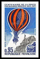 France PA Poste Aerienne Aviation N°45 Poste Par Ballons Montés Non Dentelé * MH (Imperf) Cote 100 - 1960-.... Nuovi