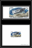 France PA Poste Aerienne Aviation N°50 Lindbergh Nungesser Coli + Epreuve Proof Non Dentelé ** MNH Imperf Cote 175 - 1960-.... Nuovi