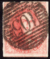 Belgium Scott 12 Used. - 1849-1865 Médaillons (Autres)