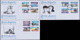 British Antarctic Territory Scott 263-274 Unaddressed. - FDC