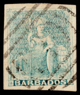 Barbados Scott 2 Used. - Barbados (...-1966)